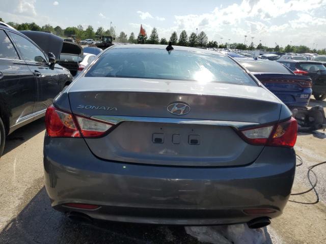 5NPEC4AC6BH060996 - 2011 HYUNDAI SONATA SE GRAY photo 6