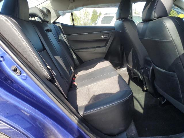2T1BURHE1GC584622 - 2016 TOYOTA COROLLA L BLUE photo 10
