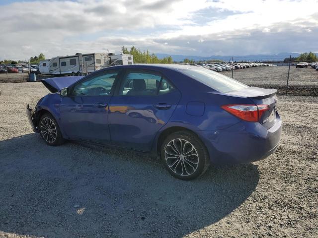 2T1BURHE1GC584622 - 2016 TOYOTA COROLLA L BLUE photo 2