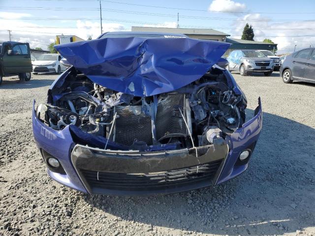 2T1BURHE1GC584622 - 2016 TOYOTA COROLLA L BLUE photo 5