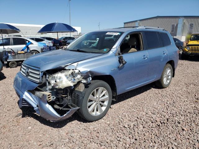 JTEEW44A782005724 - 2008 TOYOTA HIGHLANDER HYBRID LIMITED BLUE photo 1