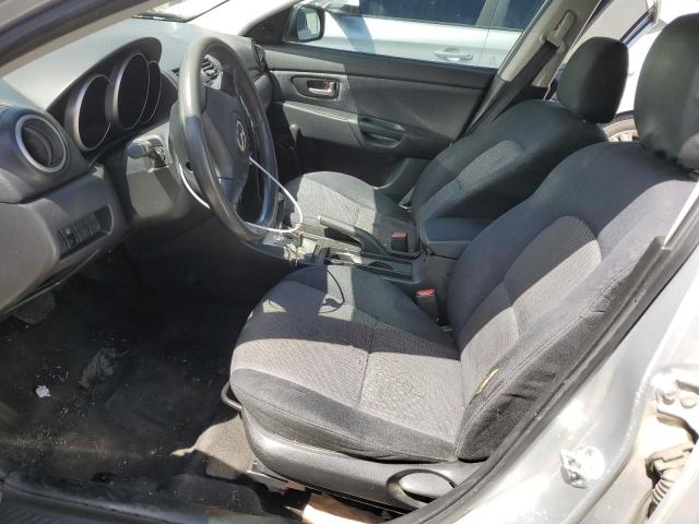 JM1BK12F071722437 - 2007 MAZDA 3 I SILVER photo 7