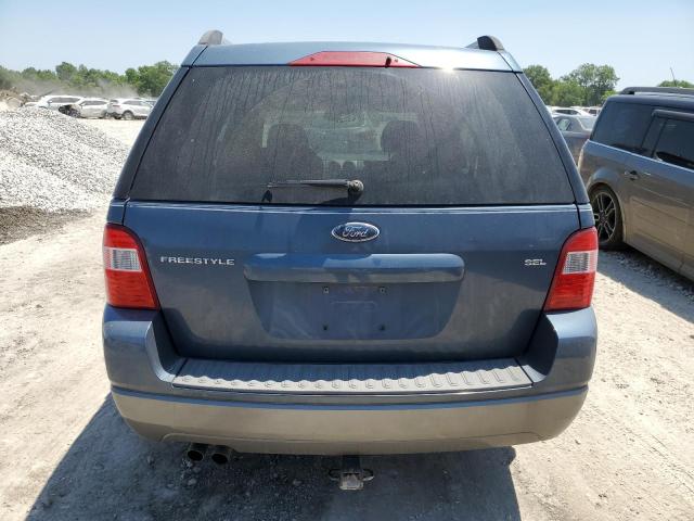 1FMZK02115GA48382 - 2005 FORD FREESTYLE SEL BLUE photo 6