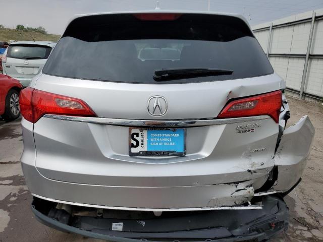 5J8TB4H51EL005066 - 2014 ACURA RDX TECHNOLOGY SILVER photo 6