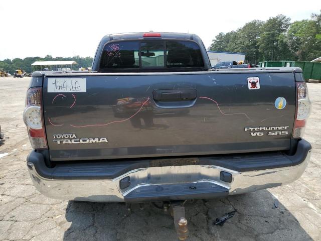 5TETU4GN1AZ701917 - 2010 TOYOTA TACOMA PRERUNNER ACCESS CAB CHARCOAL photo 6