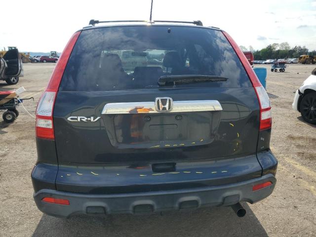 JHLRE48769C004750 - 2009 HONDA CR-V EXL BLACK photo 6