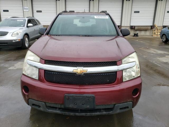 2CNDL13F696220144 - 2009 CHEVROLET EQUINOX LS MAROON photo 5