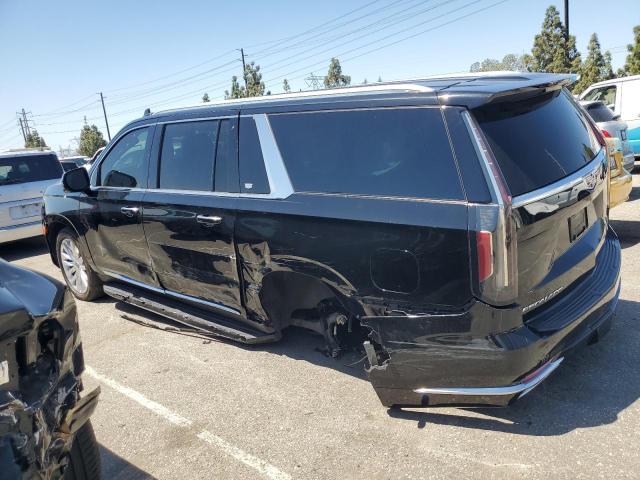 1GYS3JKL9MR366290 - 2021 CADILLAC ESCALADE ESV LUXURY BLACK photo 2