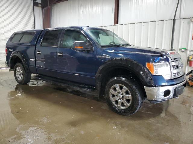 1FTFW1EF4DKD21772 - 2013 FORD F150 SUPERCREW BLUE photo 4