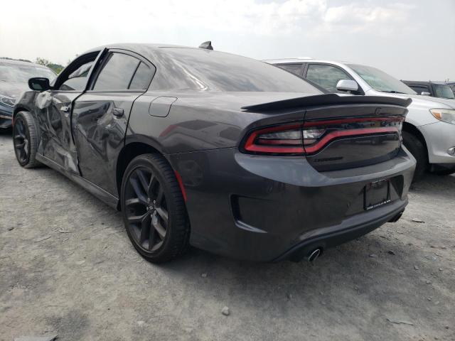 2C3CDXHGXMH544877 - 2021 DODGE CHARGER GT GRAY photo 2