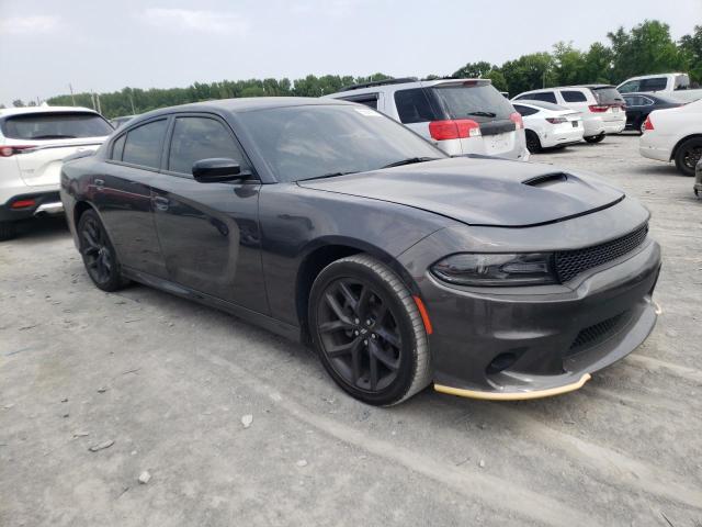 2C3CDXHGXMH544877 - 2021 DODGE CHARGER GT GRAY photo 4