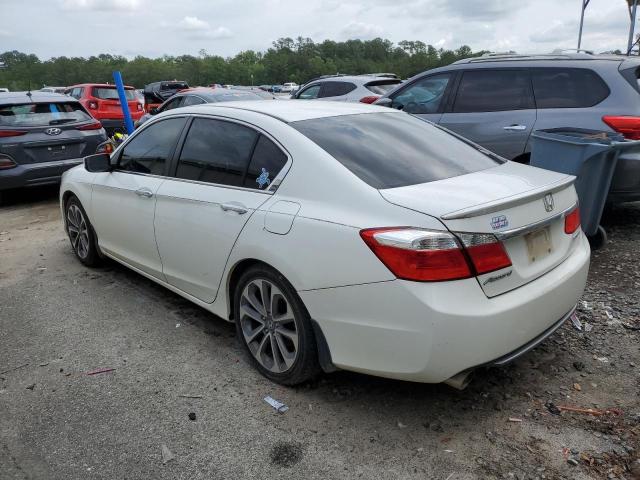 1HGCR2F54DA165469 - 2013 HONDA ACCORD SPORT WHITE photo 2