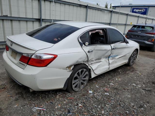 1HGCR2F54DA165469 - 2013 HONDA ACCORD SPORT WHITE photo 3