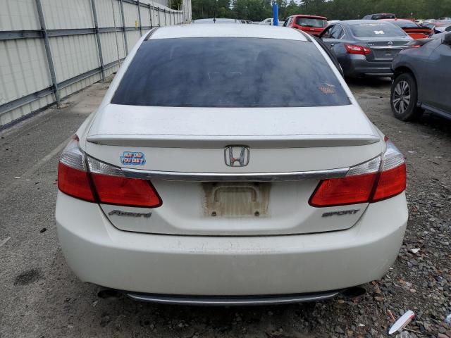 1HGCR2F54DA165469 - 2013 HONDA ACCORD SPORT WHITE photo 6