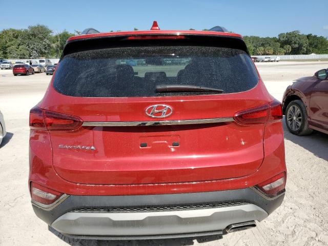 5NMS53AD9LH177762 - 2020 HYUNDAI SANTA FE LIMITED RED photo 6