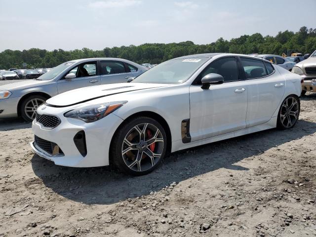 KNAE45LC4J6018087 - 2018 KIA STINGER GT1 WHITE photo 1