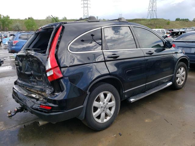 5J6RE3H30BL800916 - 2011 HONDA CR-V LX BLACK photo 3