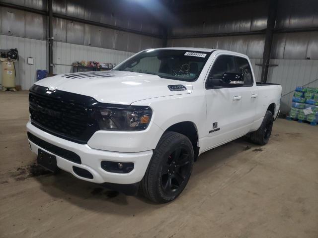 1C6SRFBT1NN162715 - 2022 RAM 1500 BIG HORN/LONE STAR WHITE photo 2