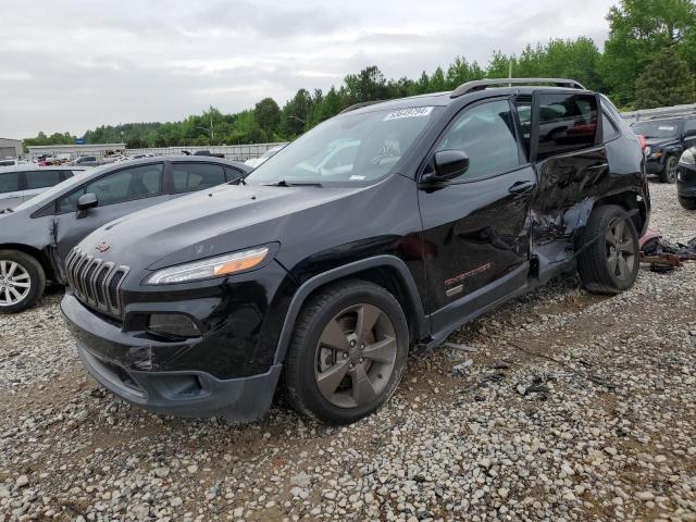 1C4PJLCB8HW549870 - 2017 JEEP CHEROKEE LATITUDE BLACK photo 1