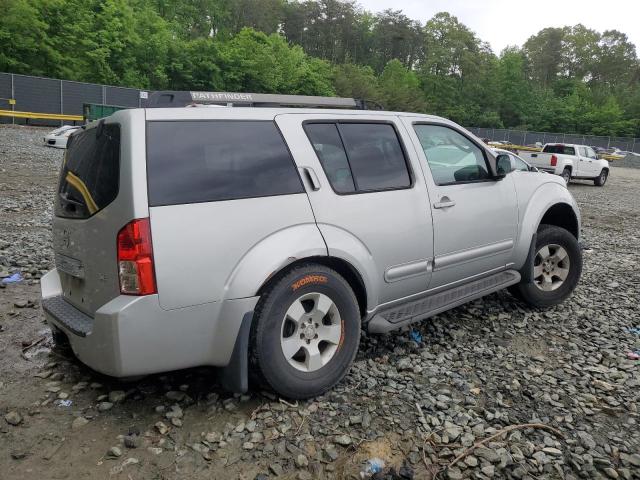 5N1AR18W35C729183 - 2005 NISSAN PATHFINDER LE 银色 照片 3