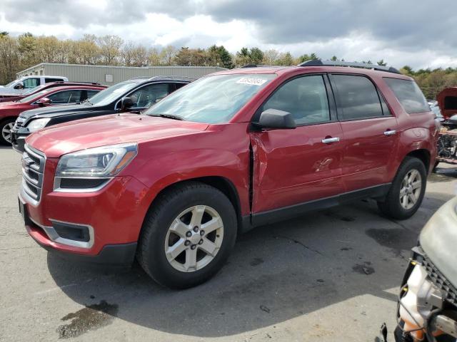 1GKKVPKD4EJ175165 - 2014 GMC ACADIA SLE RED photo 1