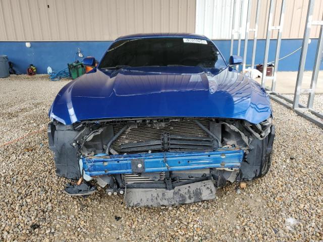 1FA6P8TH2H5239169 - 2017 FORD MUSTANG BLUE photo 5