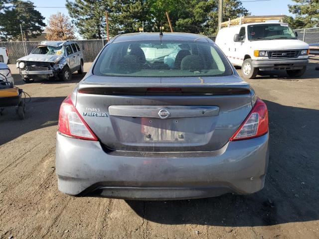 3N1CN7AP7KL831412 - 2019 NISSAN VERSA S GRAY photo 6