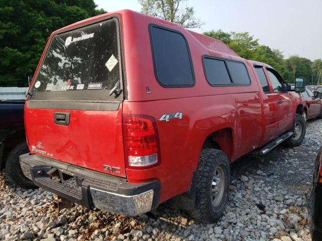 1GTHK59K49E140986 - 2009 GMC SIERRA K2500 SLE RED photo 3