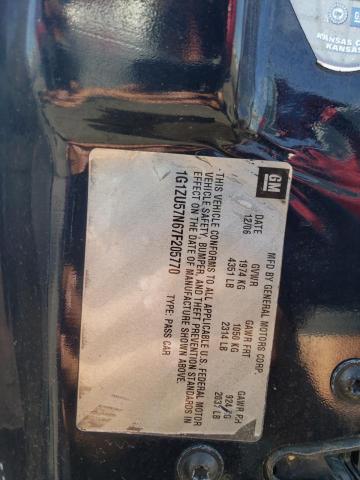 1G1ZU57N67F205770 - 2007 CHEVROLET MALIBU LTZ ლურჯი ფოტო 12