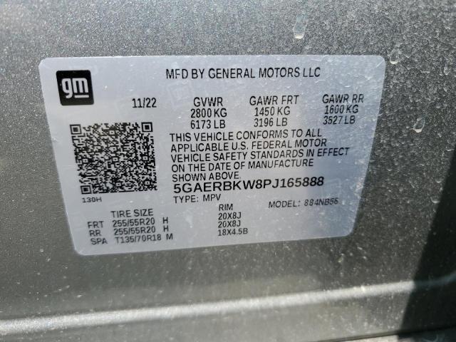 5GAERBKW8PJ165888 - 2023 BUICK ENCLAVE ESSENCE ვერცხლისფერი ფოტო 14