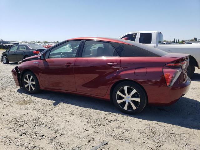 JTDBVRBD6JA005214 - 2018 TOYOTA MIRAI 红色 照片 2