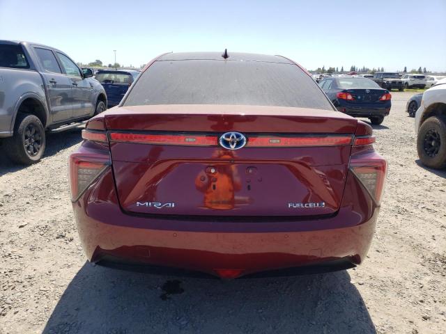 JTDBVRBD6JA005214 - 2018 TOYOTA MIRAI 红色 照片 6