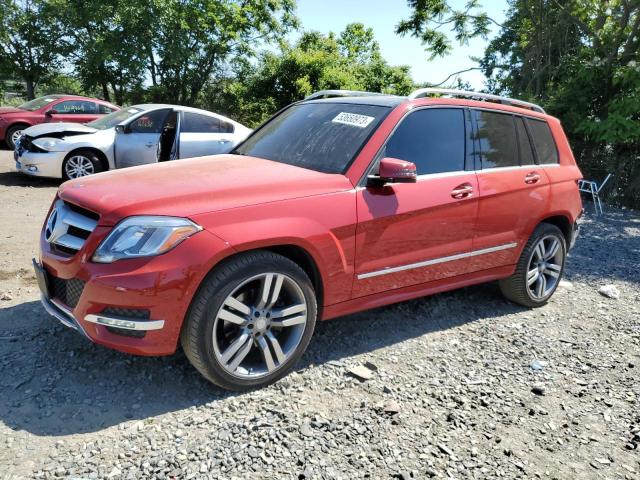 WDCGG8JB2EG324164 - 2014 MERCEDES-BENZ GLK 350 4MATIC RED photo 1