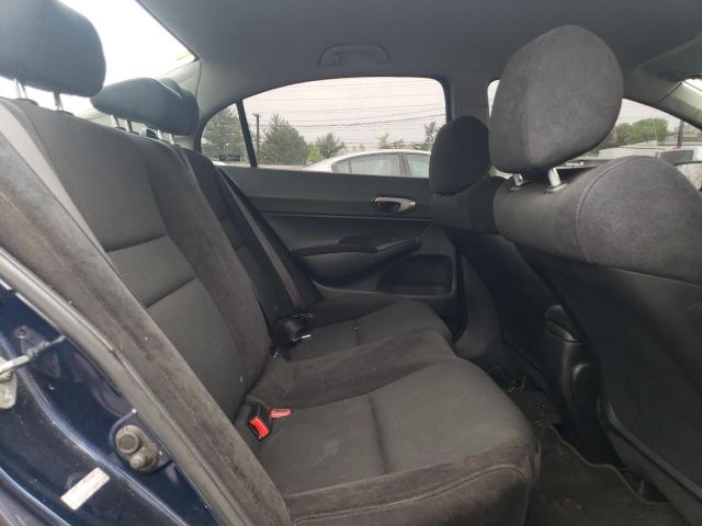 2HGFA16609H508004 - 2009 HONDA CIVIC LX-S Mavi foto 10