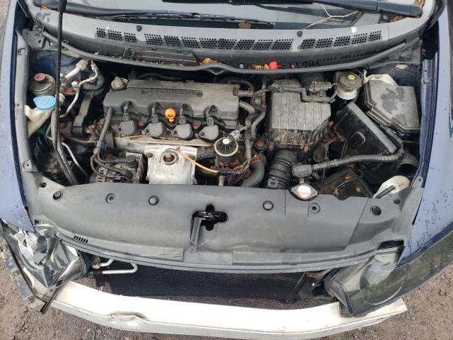 2HGFA16609H508004 - 2009 HONDA CIVIC LX-S Mavi foto 11