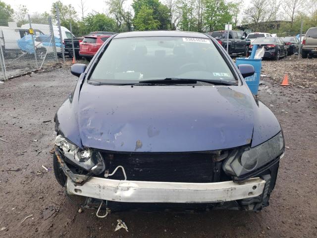 2HGFA16609H508004 - 2009 HONDA CIVIC LX-S Mavi foto 5