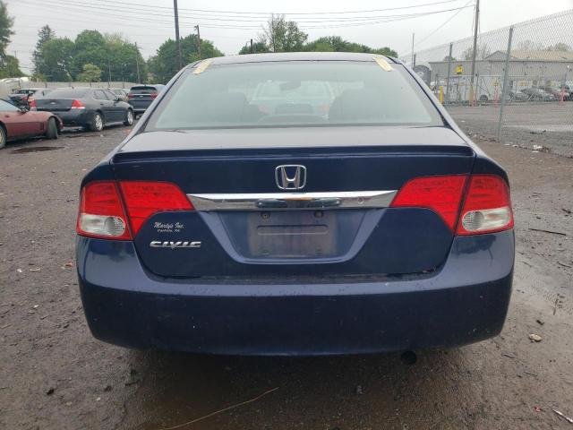 2HGFA16609H508004 - 2009 HONDA CIVIC LX-S Mavi foto 6
