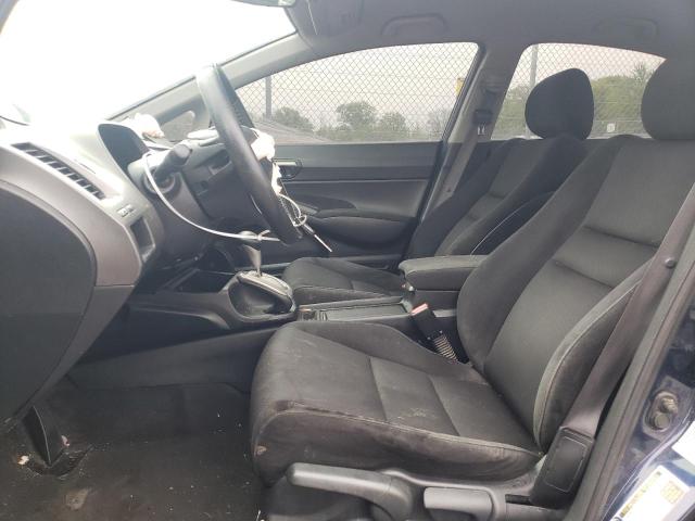 2HGFA16609H508004 - 2009 HONDA CIVIC LX-S Mavi foto 7