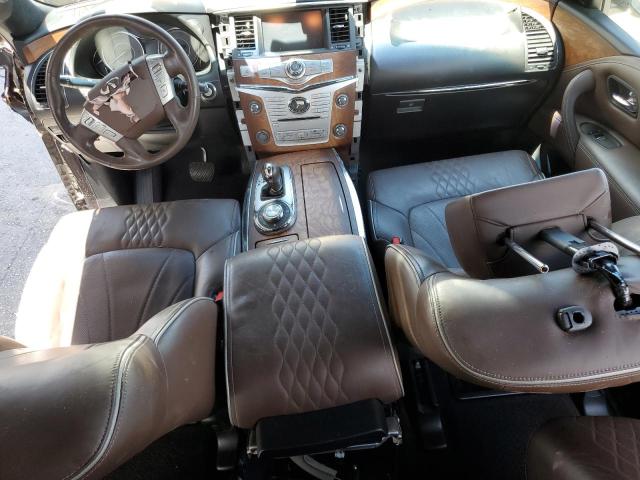 JN8AZ2NE9H9150372 - 2017 INFINITI QX80 BASE BROWN photo 8