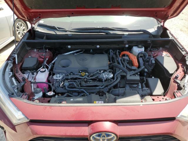 JTMB6RFV6ND053512 - 2022 TOYOTA RAV4 XLE PREMIUM BURGUNDY photo 11