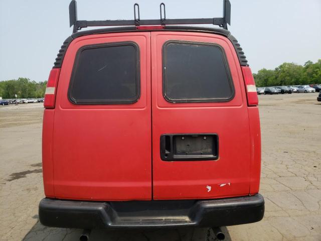 1GTFG15X031233053 - 2003 GMC SAVANA G1500 RED photo 6