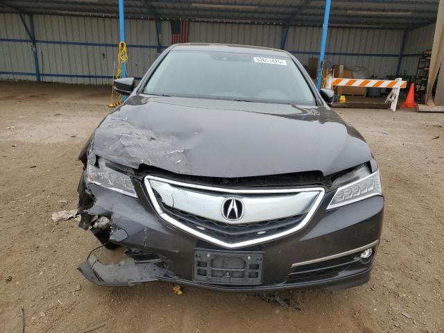 19UUB3F7XFA002781 - 2015 ACURA TLX ADVANCE GRAY photo 5