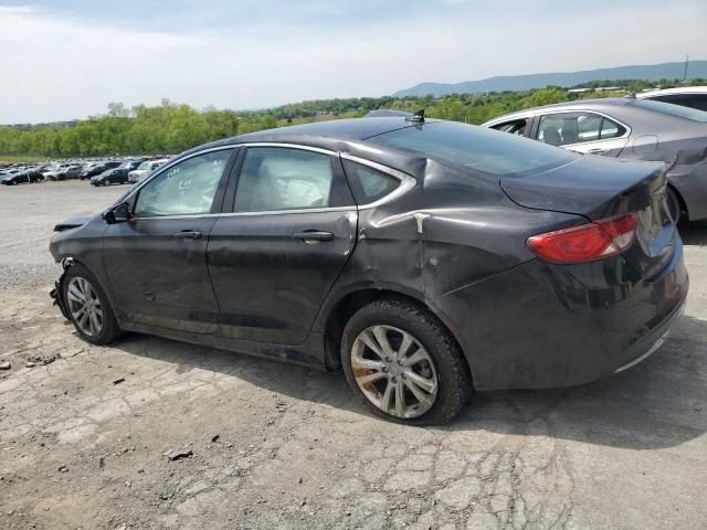 1C3CCCAB5FN652943 - 2015 CHRYSLER 200 LIMITED BLACK photo 2