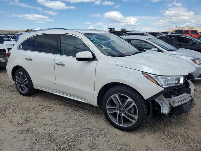5FRYD7H76HB000856 - 2017 ACURA MDX SPORT HYBRID ADVANCE WHITE photo 4