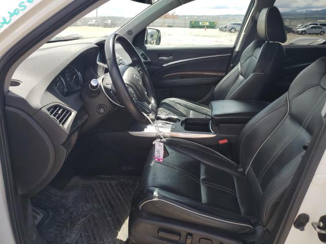 5FRYD7H76HB000856 - 2017 ACURA MDX SPORT HYBRID ADVANCE WHITE photo 7