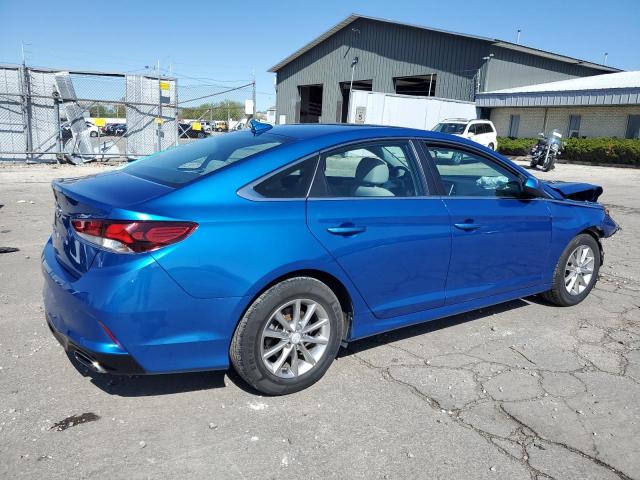 5NPE24AFXJH685493 - 2018 HYUNDAI SONATA SE BLUE photo 3