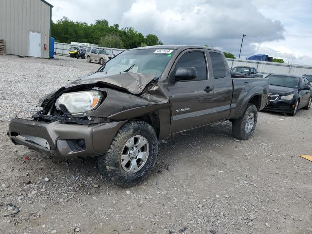 5TFUX4EN7EX026313 - 2014 TOYOTA TACOMA ACCESS CAB BROWN photo 1