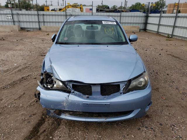 JF1GE6B61BH507925 - 2011 SUBARU IMPREZA 2.5I PREMIUM BLUE photo 5