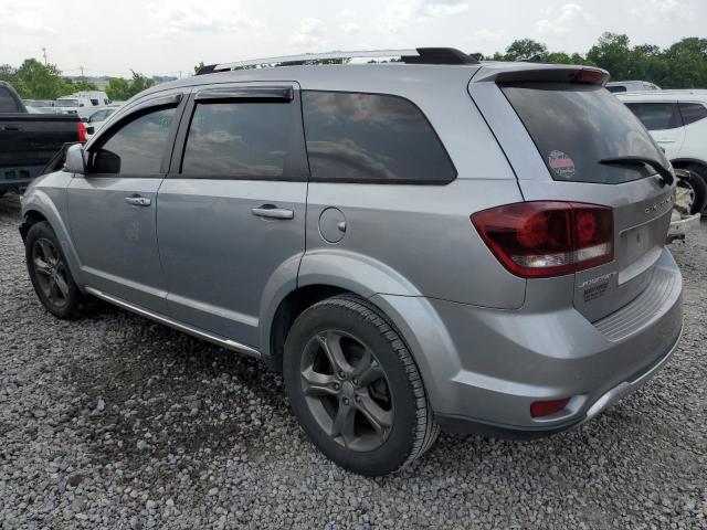 3C4PDCGG4HT554003 - 2017 DODGE JOURNEY CROSSROAD SILVER photo 2