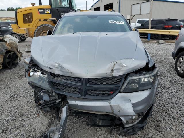 3C4PDCGG4HT554003 - 2017 DODGE JOURNEY CROSSROAD SILVER photo 5